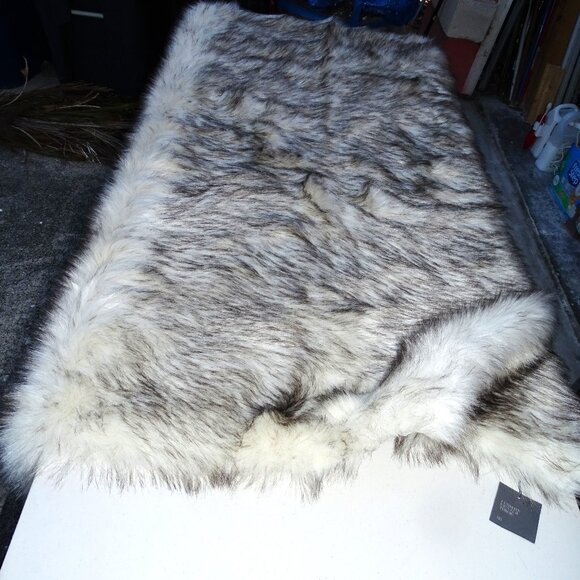 Ultimate Faux Fur Throw by Restoration Hardware 50 x 60